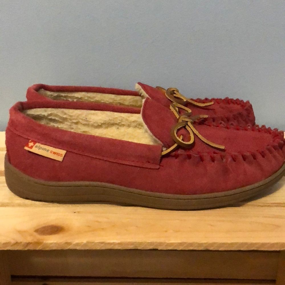 Alpine Swiss Sabine Woman’s Moccasins
